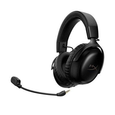 Гарнітура ігрова HyperX Cloud III S, WL/USB-A/USB-C, чорний (A59YZAA)