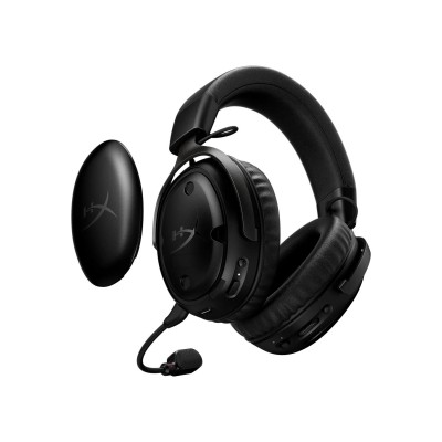 Гарнітура ігрова HyperX Cloud III S, WL/USB-A/USB-C, чорний (A59YZAA)