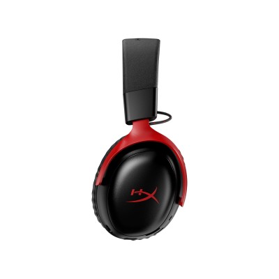 Гарнітура ігрова HyperX Cloud III S, WL/USB-A/USB-C, чорно-червоний (A59Z0AA)