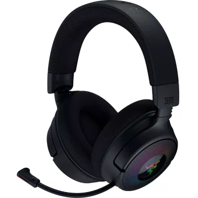 Гарнітура ігрова Razer Kraken V4, USB-A/WL/BT, RGB, чорний (RZ04-05170100-R3M1)