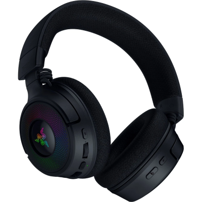 Гарнітура ігрова Razer Kraken V4, USB-A/WL/BT, RGB, чорний (RZ04-05170100-R3M1)