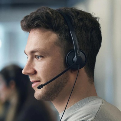 Гарнітура комп'ютерна моно On-Ear EPOS IMPACT 100 MS, USB C + A, Microsoft Teams, односпрямований, 2м, Чорний (1001419)