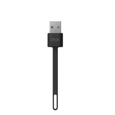 Гарнітура комп'ютерна стерео On-Ear EPOS IMPACT 100 MS, USB C + A, Microsoft Teams, односпрямований, 2м, Чорний (1001421)