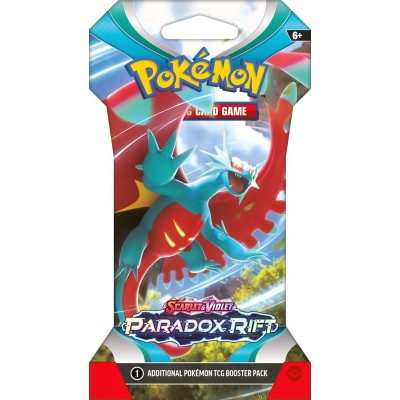 Колекційна карткова гра Pokemon: Paradox Rift (Cardboard Cover), бустер пак (1шт) (820650854002)