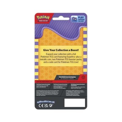 Колекційна карткова гра Pokemon: Scarlet & Violet - Espathra - 2 Pack Blister (820650858284)