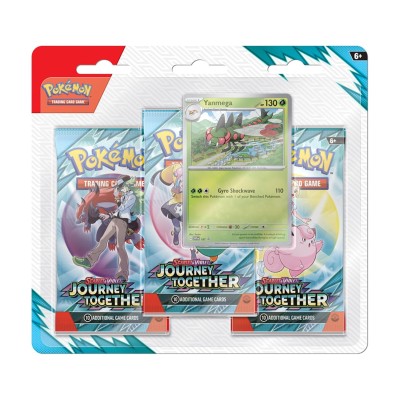Колекційна карткова гра Pokemon: Scarlet & Violet - Journey Together - 3 Pack Blister (196214108363)