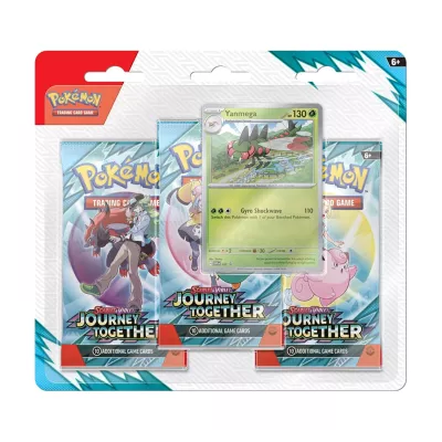Колекційна карткова гра Pokemon: Scarlet & Violet - Journey Together - 3 Pack Blister (196214108363)