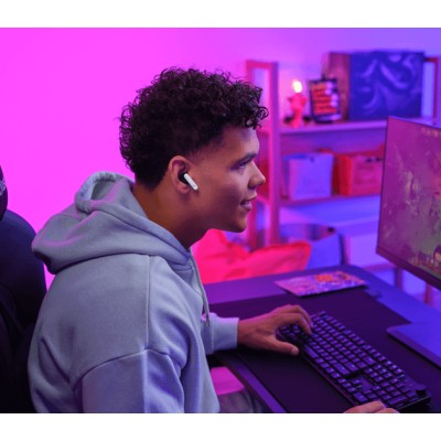 Навушники TWS Trust GTX 409 Oxxie Earbuds BT 5.3, ENC, SBC, Mic, Білий (25478_TRUST)