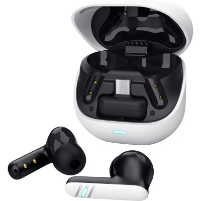 Навушники TWS Trust GTX 409 Oxxie Earbuds BT 5.3, ENC, SBC, Mic, Білий (25478_TRUST)