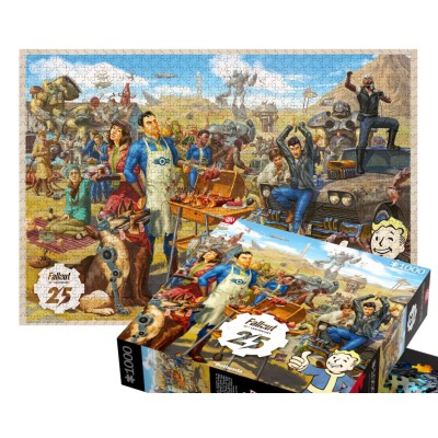 Пазл Fallout 25th Anniversary Puzzles 1000 ел. (5908305242918)