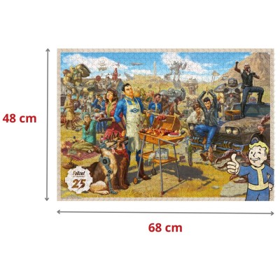 Пазл Fallout 25th Anniversary Puzzles 1000 ел. (5908305242918)