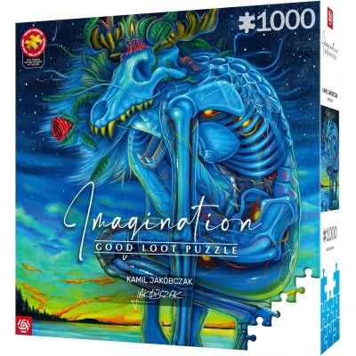 Пазл GoodLoot Imagination: Kamil Jakobczak White Wolf 1000 ел. (5908305247906)