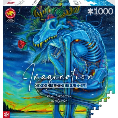 Пазл GoodLoot Imagination: Kamil Jakobczak White Wolf 1000 ел. (5908305247906)