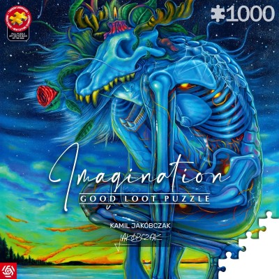 Пазл GoodLoot Imagination: Kamil Jakobczak White Wolf 1000 ел. (5908305247906)