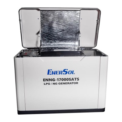Генератор газовий EnerSol ENNG-17000SATS, 230В, 15.0-17.0кВт, електростартер, 345.0кг