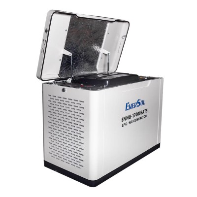 Генератор газовий EnerSol ENNG-17000SATS, 230В, 15.0-17.0кВт, електростартер, 345.0кг