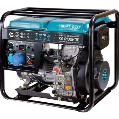 Дизельний генератор 5.5KW 230V KS 6100HDE KONNER&SOHNEN