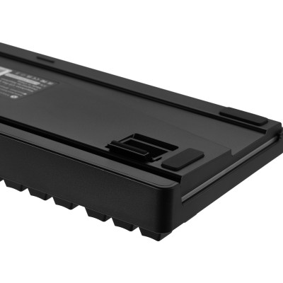 Клавіатура механічна Keychron C3 Pro V2 87Key, K pro Brown, USB-A, QMK, Hot-swap,8K, EN/UKR, RGB, чорний (C3PX-H3-UA)