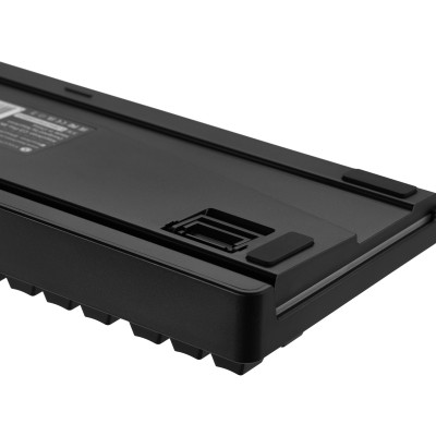 Клавіатура механічна Keychron C3 Pro V2 87Key, K pro Red, USB-A, QMK, Hot-swap, 8K, EN/UKR, RGB, чорний (C3PX-H1-UA)