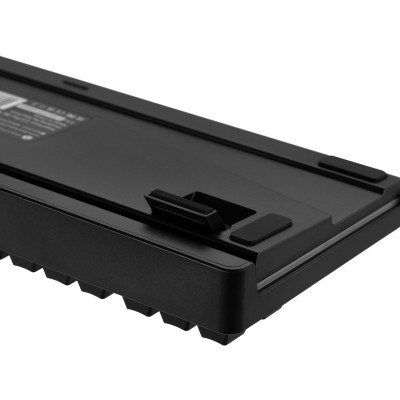 Клавіатура механічна Keychron C3 Pro V2 87Key, K pro Red, USB-A, QMK, Hot-swap, 8K, EN/UKR, RGB, чорний (C3PX-H1-UA)