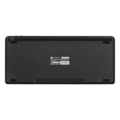 Клавіатура механічна Keychron J1 82Key, K pro Red, WL/BT/USB-A, QMK, Hot-swap, EN/UKR, RGB, чорний (J1-H1-UA)