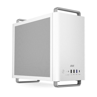 Корпус 2E Credo Mesh V300W-MH без БЖ, 2xUSB3.0, 1х USB 2.0, 1xUSB Type-C, 1x90мм, VGA 310мм, mATX, білий (2E-V300W-MH)
