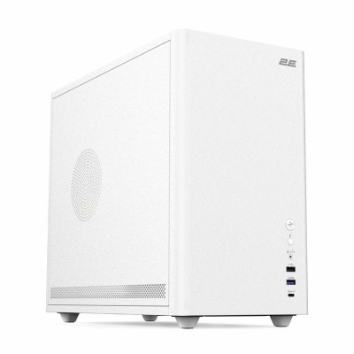 Корпус 2E Credo Metal V350W без БЖ, 1xUSB3.0, 1х USB 2.0, 1xUSB Type-C, 3x120мм ARGB, VGA 350мм, LCS ready, контролер з пультом,