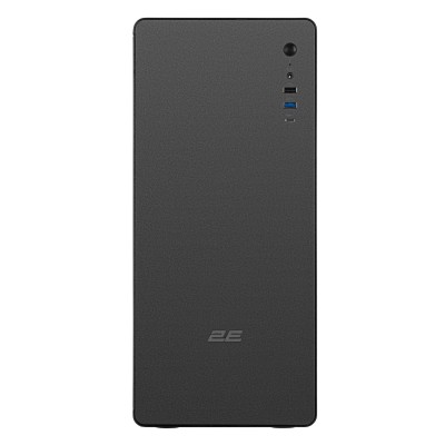 Корпус 2E Credo V500B без БЖ, 1xUSB3.0, 1х USB 2.0, 1xUSB Type-C, 1x120мм, VGA 310мм, ATX, чорний (2E-V500B)