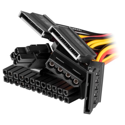 Корпус 2E TeamX TMX03 з БЖ 2E ATX500W, 2xUSB3.0, 1x80мм, VGA 220мм, mATX, чорний (2E-TMX03-500)