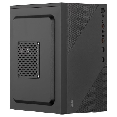 Корпус 2E TeamX TMX04 з БЖ 2E ATX500W, 2xUSB3.0, 1x80мм, VGA 220мм, mATX, чорний (2E-TMX04-500)