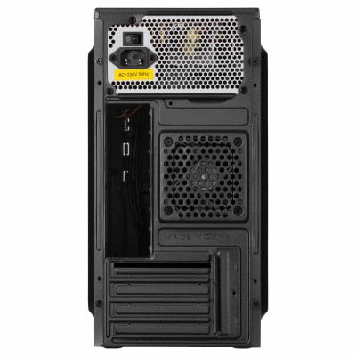Корпус 2E TeamX TMX04 з БЖ 2E ATX500W, 2xUSB3.0, 1x80мм, VGA 220мм, mATX, чорний (2E-TMX04-500)