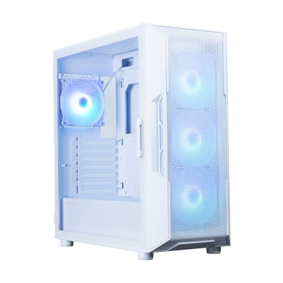 Корпус Zalman I3 Neo ARGB V2 без БЖ, 2xUSB3.0, 1x Type C, 4x120мм, ARGB, VGA 355мм, LCS ready, TG Side Panel, ATX, білий (I3NEOA
