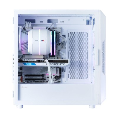 Корпус Zalman I3 Neo ARGB V2 без БЖ, 2xUSB3.0, 1x Type C, 4x120мм, ARGB, VGA 355мм, LCS ready, TG Side Panel, ATX, білий (I3NEOA