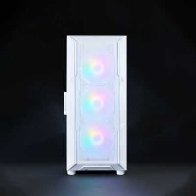 Корпус Zalman I3 Neo V2 без БЖ 2xUSB3.0, 1x Type C, 4x120мм RGB, VGA 400мм, LCS ready, TG Side Panel, ATX, білий (I3NEOV2WHITE)