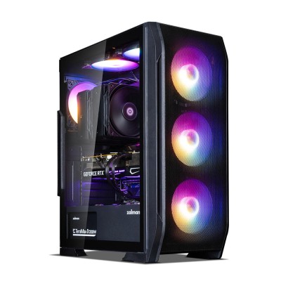 Корпус Zalman N7PLUSV2 з БЖ ZM700-LX3 1xUSB3.0, 2xUSB2.0, 6x120мм Rainbow RGB, 1x120мм, VGA 340мм, LCS ready, TG Side Window, AT