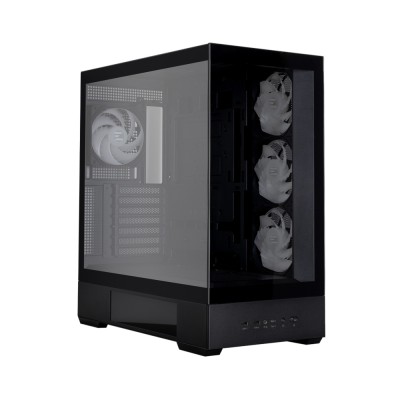 Корпус Zalman P40 DS без БЖ, 2xUSB3.0, 1x Type C, 3x120мм ARGB Reverse, 1x120мм ARGB, VGA 420мм, LCS ready, TG Side/Front Panel,