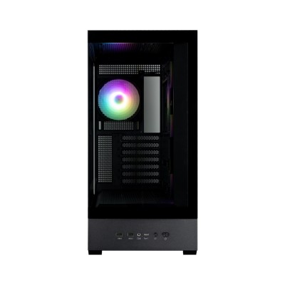 Корпус Zalman P40 DS без БЖ, 2xUSB3.0, 1x Type C, 3x120мм ARGB Reverse, 1x120мм ARGB, VGA 420мм, LCS ready, TG Side/Front Panel,