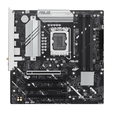 Материнcька плата ASUS B860M MAX GAMING AX s1851 B860 4xDDR5 M.2 DP USB Type-C Wi-Fi BT mATX (90MB1JZ0-M0EAY0)