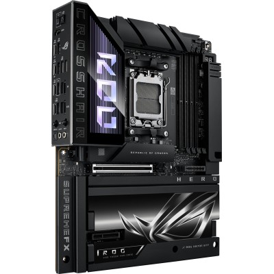 Материнcька плата ASUS ROG CROSSHAIR X870E HERO BTF sAM5 X870E 4xDDR5 M.2 HDMI WiFi BT ATX приховане підключення роз'ємів (90MB1