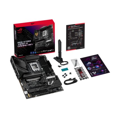 Материнcька плата ASUS ROG STRIX Z890-H GAMING WIFI s1851 Z890 4xDDR5 M.2 HDMI DP Wi-Fi BT ATX (90MB1K20-M0EAY0)