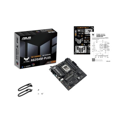 Материнcька плата ASUS TUF GAMING A620AM-PLUS sAM5 A620 4xDDR5 HDMI DP mATX (90MB1N30-M0EAY0)