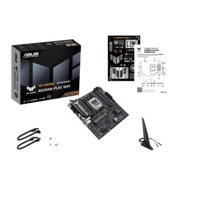 Материнcька плата ASUS TUF GAMING A620AM-PLUS WIFI sAM5 A620 4xDDR5 HDMI DP WiFi BT mATX (90MB1MZ0-M0EAY0)