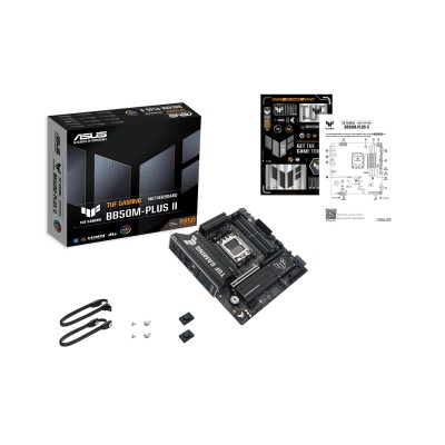 Материнcька плата ASUS TUF GAMING B850M-PLUS II sAM5 B850 4xDDR5 M.2 HDMI DP mATX (90MB1MT0-M0EAY0)