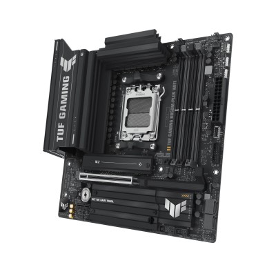 Материнcька плата ASUS TUF GAMING B850M-PLUS WIFI7 sAM5 B850 4xDDR5 M.2 HDMI DP Wi-Fi BT mATX (90MB1MU0-M0EAY0)