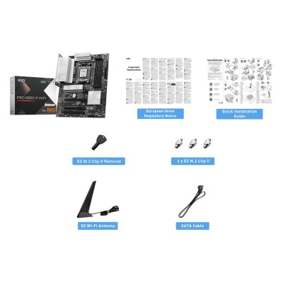 Материнcька плата MSI PRO B850-P WIFI sAM5 B850 4xDDR5 M.2 HDMI WiFi BT ATX (911-7E56-021)