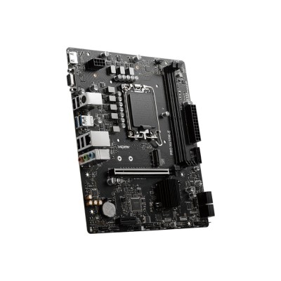 Материнcька плата MSI PRO H610M-E s1700 H610 2xDDR5 HDMI D-Sub mATX (911-7D48-075)