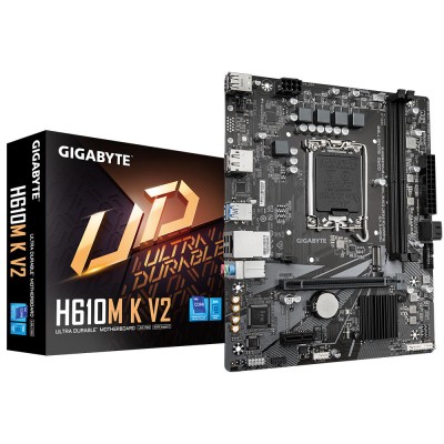 Материнська плата GIGABYTE H610M K V2 s1700 H610 2xDDR5 HDMI DP mATX (H610M_K_V2)