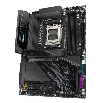 Материнська плата GIGABYTE X870E A ELITE X3D sAM5 X870 4xDDR5 M.2 Wi-Fi BT HDMI DP ATX (X870E_A_ELITE_X)