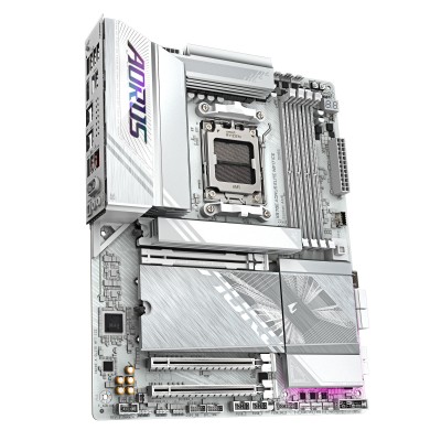 Материнська платаGIGABYTE X870E A ELITE WF7 ICE sAM5 X870 4xDDR5 M.2 Wi-Fi BT HDMI DP ATX (X870E_A_ELITE_WF7_ICE)