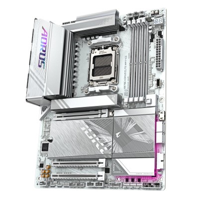 Материнська платаGIGABYTE X870E A ELITE WF7 ICE sAM5 X870 4xDDR5 M.2 Wi-Fi BT HDMI DP ATX (X870E_A_ELITE_WF7_ICE)